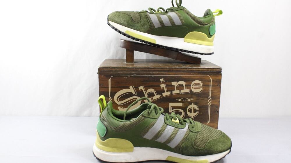 adidas ZX 700 HD Mens Size 7.5 Green Running Shoes Athletic